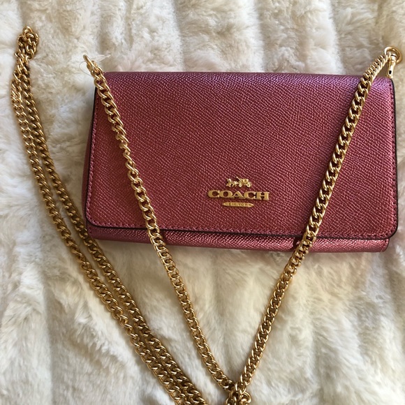 NWT Coach metallic Crossbody - Picture 7 of 8